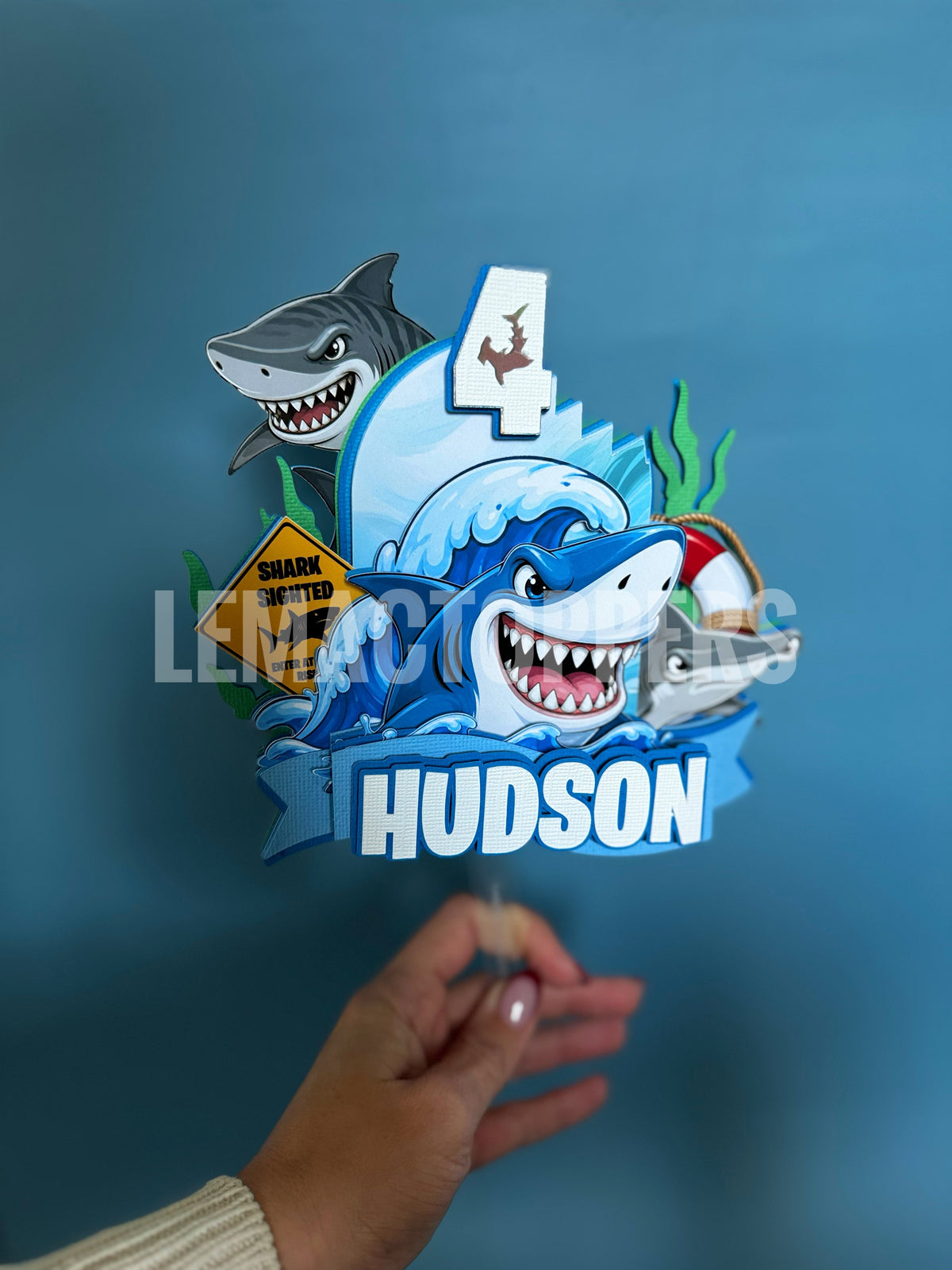 Shark Cake Topper