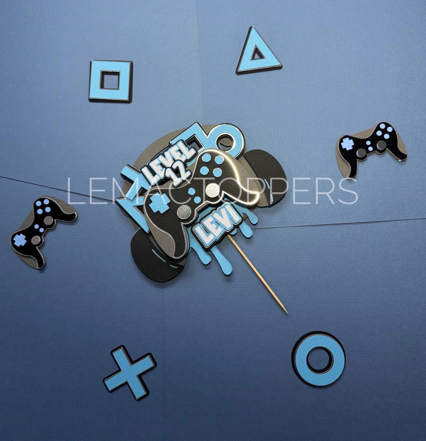 Gaming Cupcake Toppers