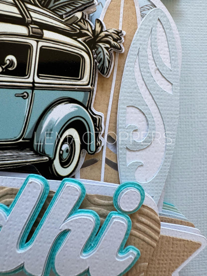 Surf Cake Topper