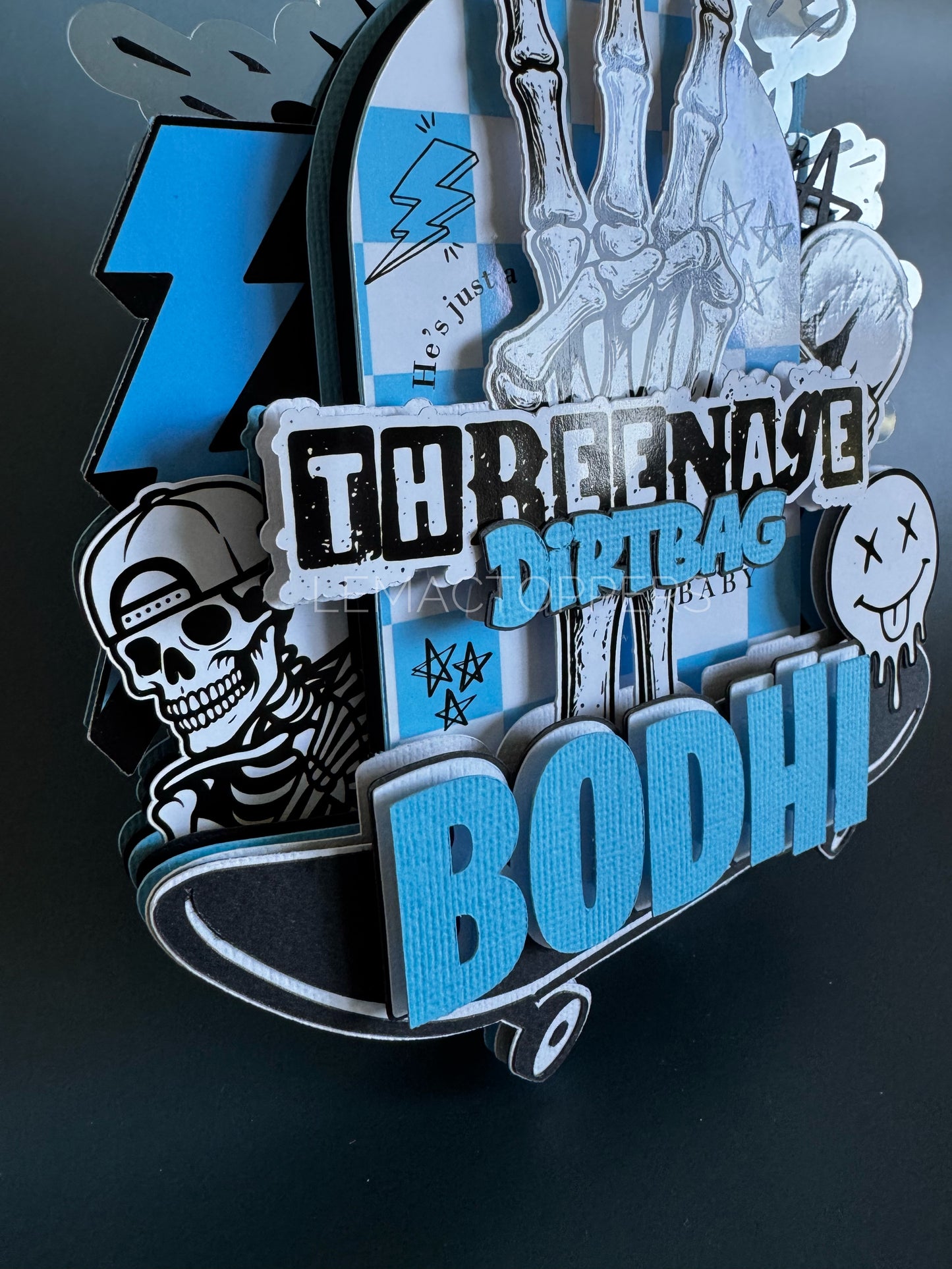 Threenage Dirtbag Cake Topper