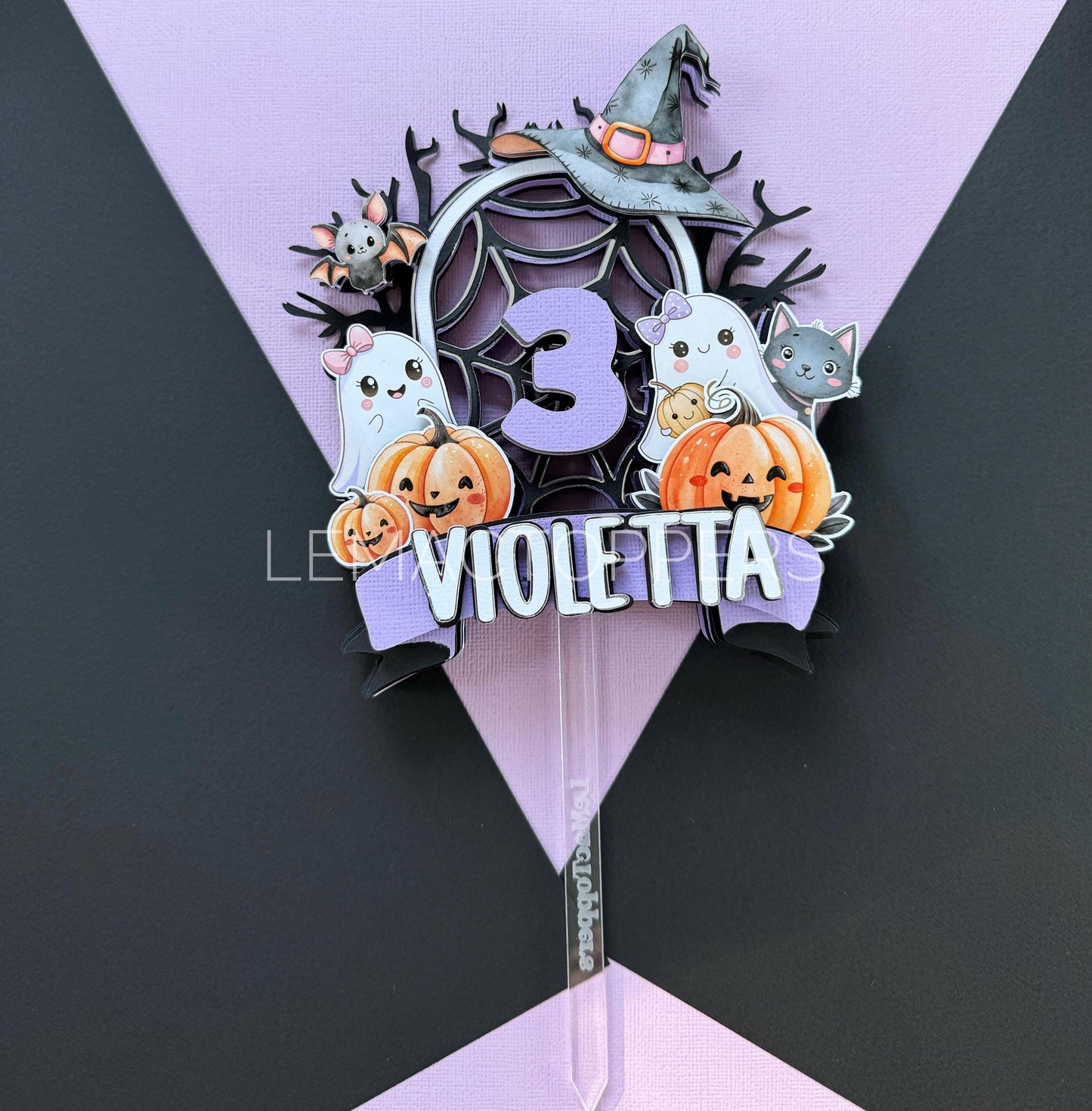 Spooky One Halloween Cake Topper