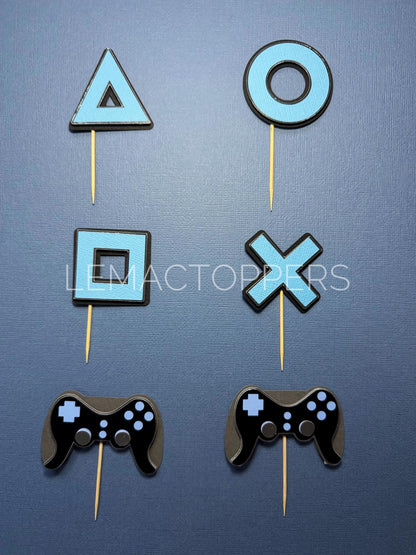Gaming Cupcake Toppers