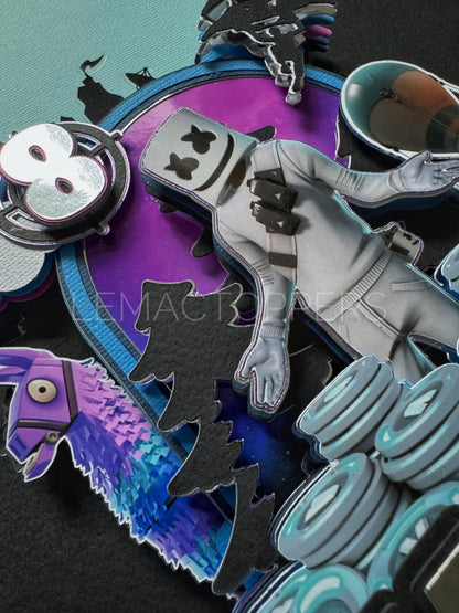 Gamer Cake Topper
