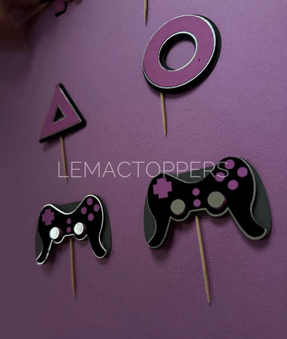 Gaming Cupcake Topper