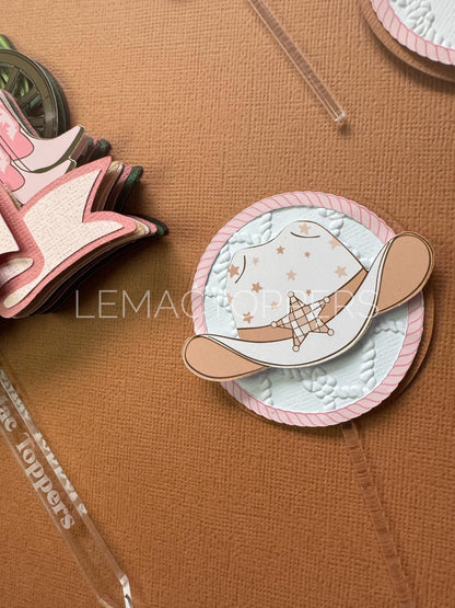 Rodeo Cupcake Toppers