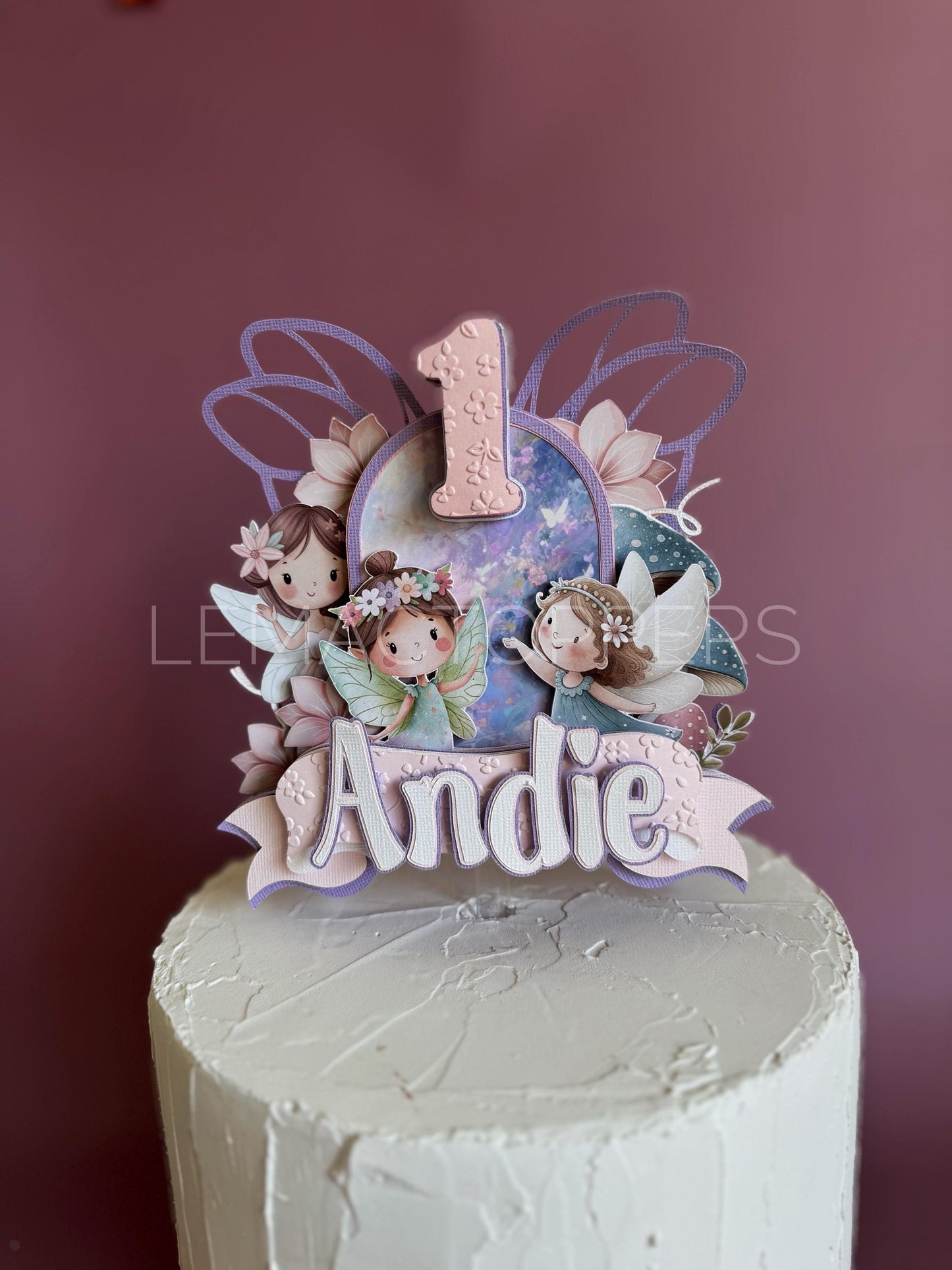 Fairy  Cake Topper