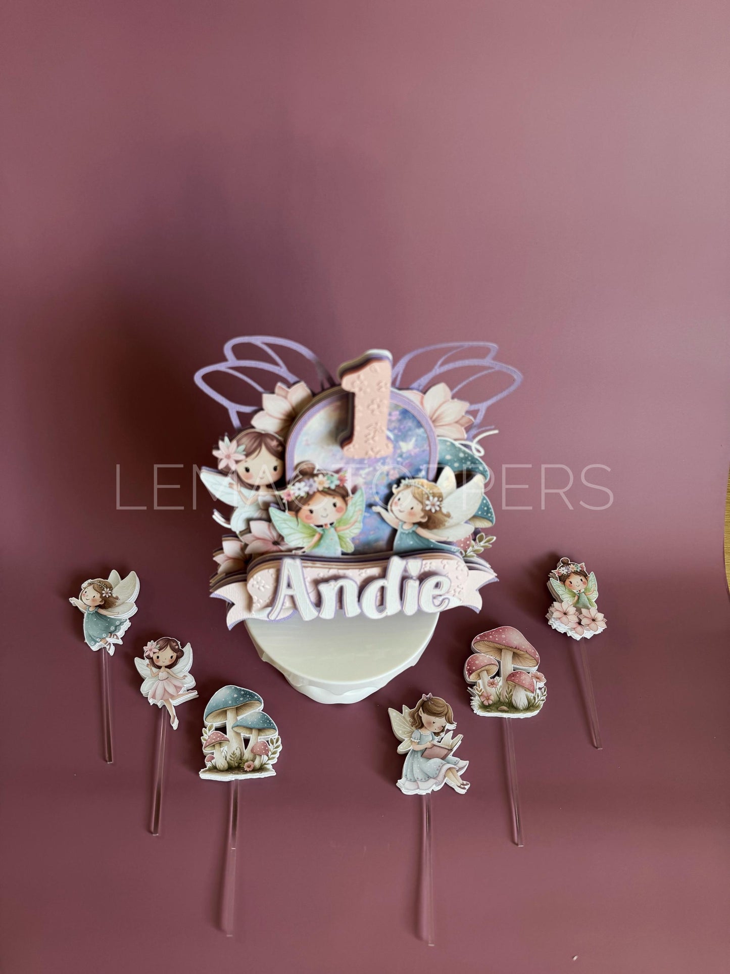 Fairy  Cake Topper